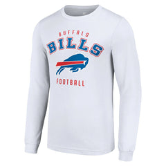 Buffalo Bills Starter Long Sleeve T-Shirt - White - NFL