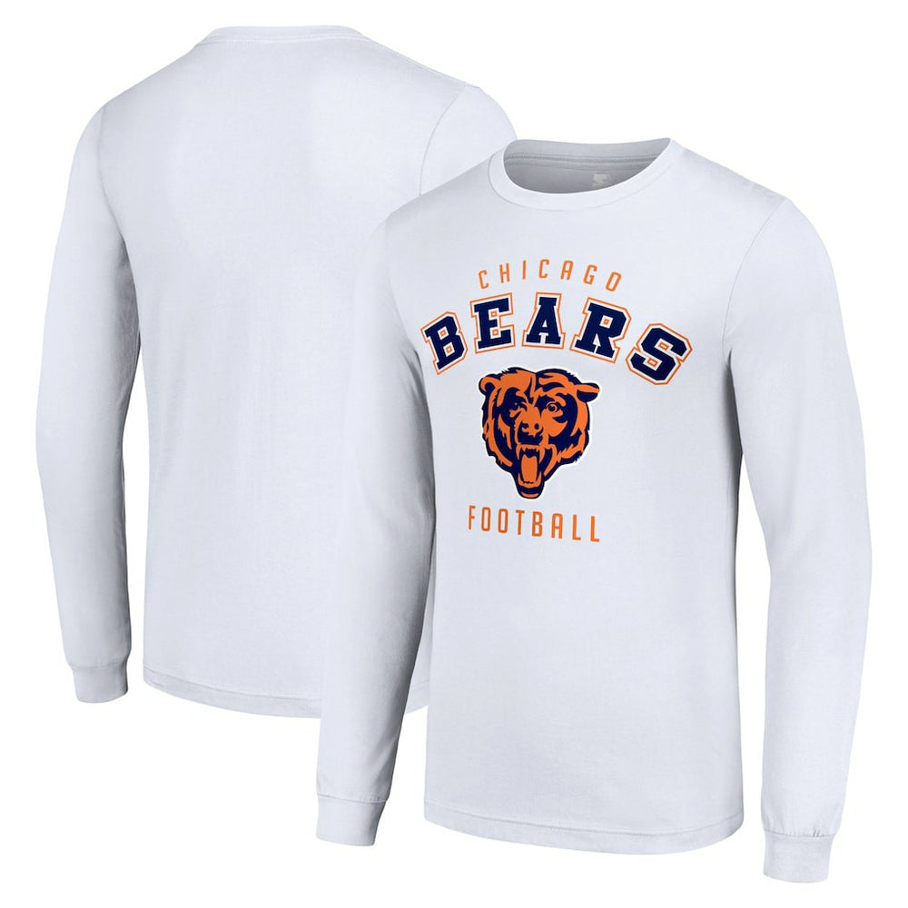 Chicago Bears Starter Long Sleeve T-Shirt - White - NFL