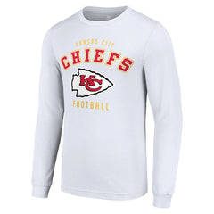 Kansas City Chiefs Starter Long Sleeve T-Shirt - White - NFL