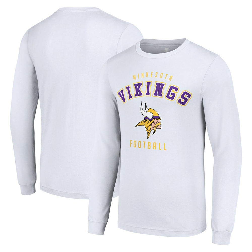 Minnesota Vikings Starter Long Sleeve T-Shirt - White - NFL