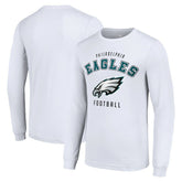 Philadelphia Eagles Starter Long Sleeve T-Shirt - White - NFL