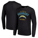 Los Angeles Chargers Starter Long Sleeve T-Shirt - Black - NFL