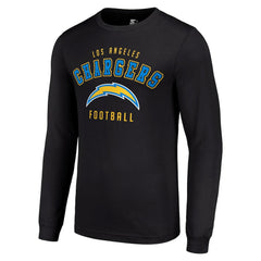 Los Angeles Chargers Starter Long Sleeve T-Shirt - Black - NFL