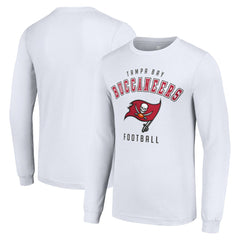 Tampa Bay Buccaneers Starter Long Sleeve T-Shirt - White - NFL