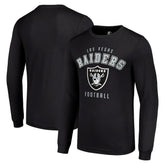 Las Vegas Raiders Starter Long Sleeve T-Shirt - Black - NFL