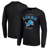 Detroit Lions Starter Long Sleeve T-Shirt - Black - NFL