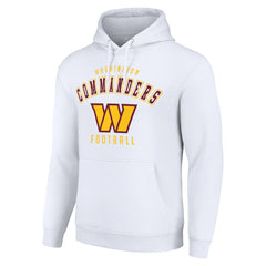 Washington Commanders Starter Unisex Logo Pullover Hoodie - White - NFL