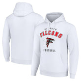 Atlanta Falcons Starter Unisex Logo Pullover Hoodie - White - NFL
