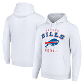 Buffalo Bills Starter Unisex Logo Pullover Hoodie - White - NFL