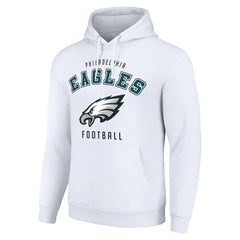 Philadelphia Eagles Starter Unisex Logo Pullover Hoodie - White - NFL