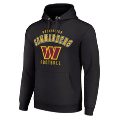 Washington Commanders Starter Unisex Logo Pullover Hoodie - Black - NFL