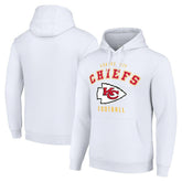 Kansas City Chiefs Starter Unisex Logo Pullover Hoodie - White - NFL