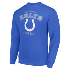 Indianapolis Colts Starter Team Logo Pullover Sweatshirt - Royal - NFL
