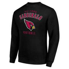 Arizona Cardinals Starter Team Logo Pullover Sweatshirt - Black - NFL