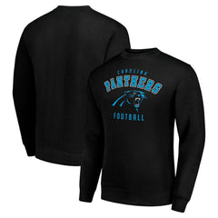 Carolina Panthers Starter Team Logo Pullover Sweatshirt - Black - NFL
