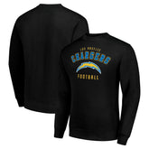 Los Angeles Chargers Starter Team Logo Pullover Sweatshirt - Black - NFL