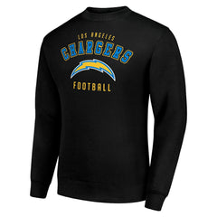 Los Angeles Chargers Starter Team Logo Pullover Sweatshirt - Black - NFL