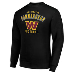 Washington Commanders Starter Team Logo Pullover Sweatshirt - Black - NFL