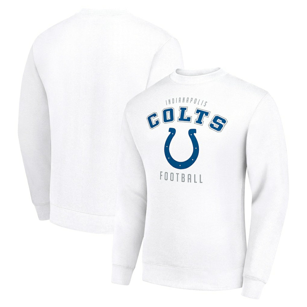 Indianapolis Colts Starter Team Logo Pullover Sweatshirt - White - NFL