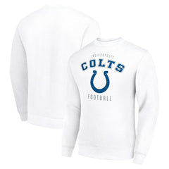 Indianapolis Colts Starter Team Logo Pullover Sweatshirt - White - NFL