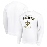 New Orleans Saints Starter Team Logo Pullover Sweatshirt - White - NFL