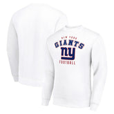 New York Giants Starter Team Logo Pullover Sweatshirt - White - NFL