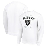 Las Vegas Raiders Starter Team Logo Pullover Sweatshirt - White - NFL