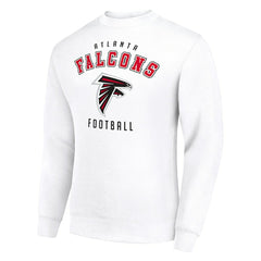 Atlanta Falcons Starter Team Logo Pullover Sweatshirt - White - NFL