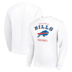 Buffalo Bills Starter Team Logo Pullover Sweatshirt - White - NFL