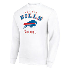 Buffalo Bills Starter Team Logo Pullover Sweatshirt - White - NFL