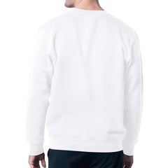 Houston Texans Starter Team Mesh Print Graphic Pullover Sweatshirt - White - NFL