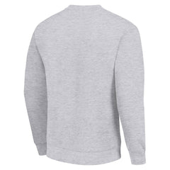 Minnesota Vikings Starter Team Mesh Print Graphic Pullover Sweatshirt - Heather Gray - NFL