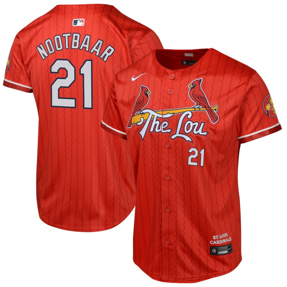 Lars Nootbaar St. Louis Cardinals Nike Youth 2024 City Connect Limited Player Jersey Online