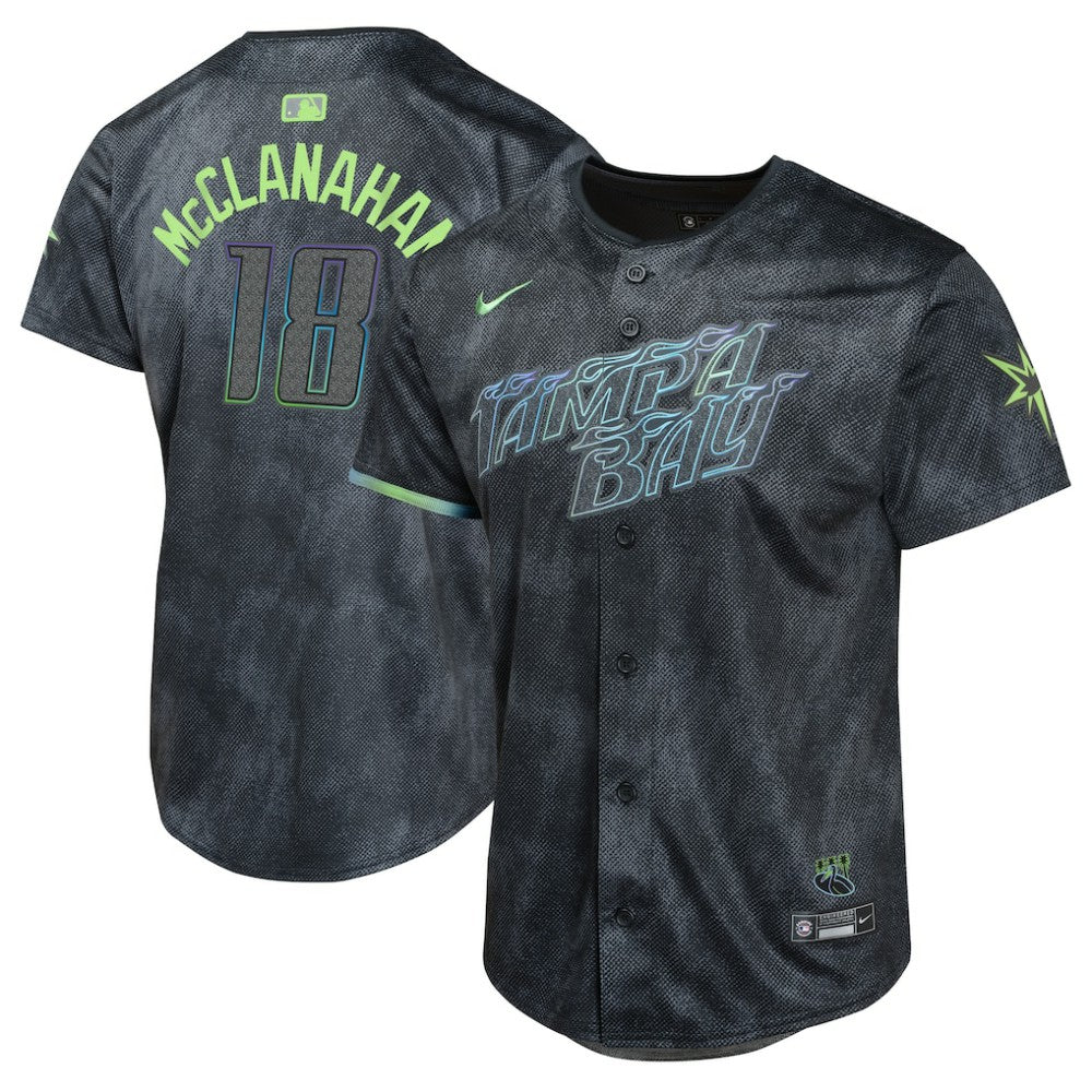Shane McClanahan Tampa Bay Rays Nike Youth 2024 City Connect Limited Player Jersey Discount