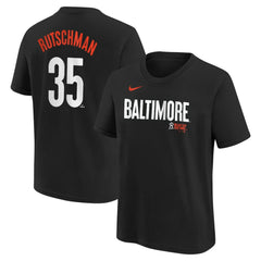 Adley Rutschman Baltimore Orioles Nike Youth Fuse City Connect Name & Number T-Shirt Sale