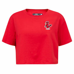 Washington Nationals Pro Standard Women's Classic SJ Cropped Boxy T-Shirt Near Me