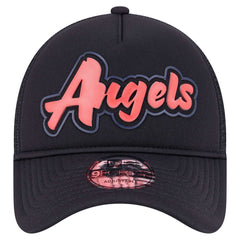 Los Angeles Angels New Era Retro Bold A-Frame Trucker 9FORTY Adjustable Hat Outlet