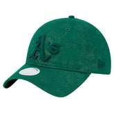 Athletics New Era Women's Tonal Floral 9TWENTY Adjustable Hat Online