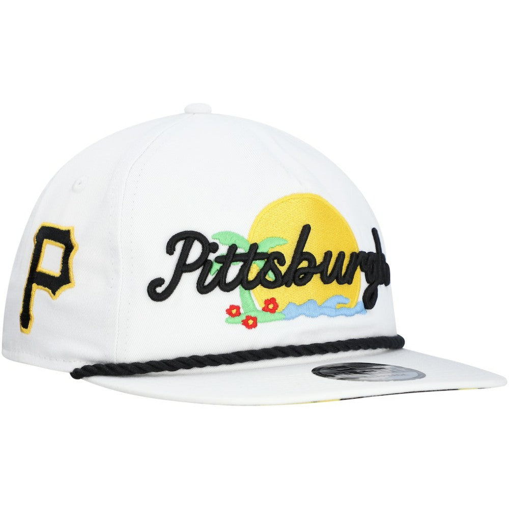 Pittsburgh Pirates New Era Paradise Golfer Adjustable Hat Near Me