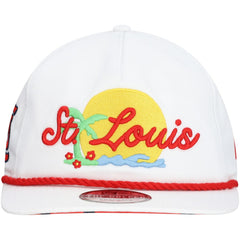 St. Louis Cardinals New Era Paradise Golfer Adjustable Hat Sale