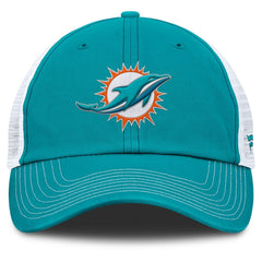 Miami Dolphins Trucker Adjustable Hat - Aqua/White - Fanatics