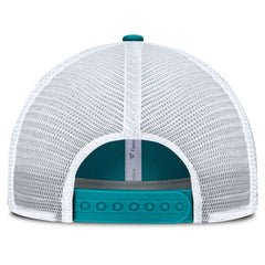 Miami Dolphins Trucker Adjustable Hat - Aqua/White - Fanatics