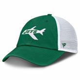 New York Jets Vintage Trucker Adjustable Hat - Kelly Green/White - Fanatics
