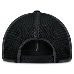 Las Vegas Raiders Basic Black on Black Trucker Adjustable Hat - Fanatics