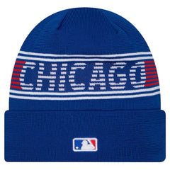 Chicago Cubs New Era Authentic Collection Cuffed Knit Hat for sale