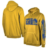New Era Golden State Warriors Tip-Off Collection Pullover Hoodie Gold