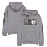 New Era Brooklyn Nets Tip-Off Collection Pullover Hoodie Charcoal