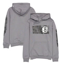 New Era Brooklyn Nets Tip-Off Collection Pullover Hoodie Charcoal