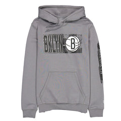 New Era Brooklyn Nets Tip-Off Collection Pullover Hoodie Charcoal