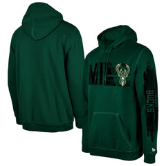 New Era Milwaukee Bucks Tip-Off Collection Pullover Hoodie Hunter Green